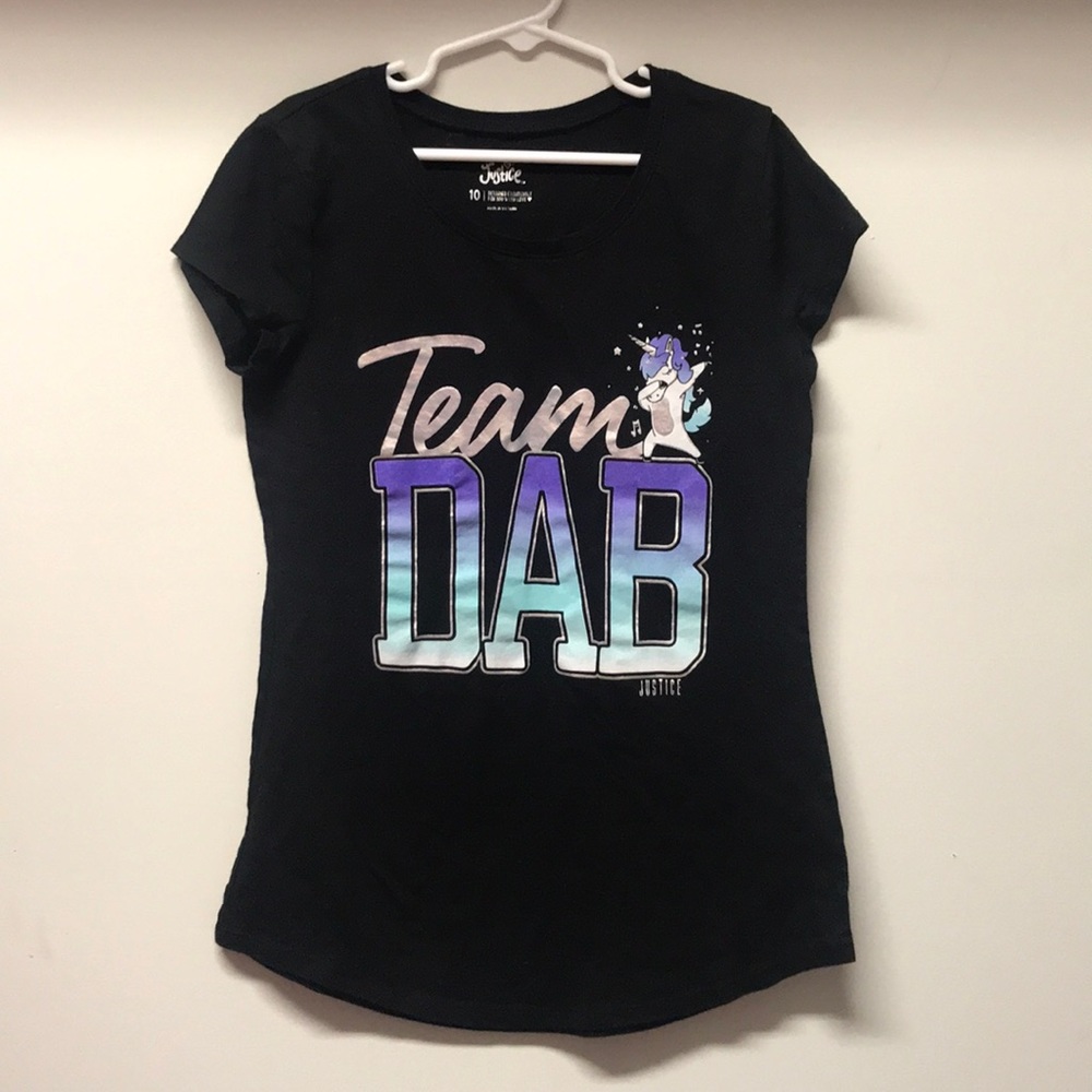 🦄JUSTICE UNICORN DAB TEE🦄